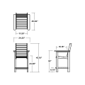 Thumbnail for Captain Counter Chair
