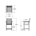 Thumbnail for Captain Counter Chair