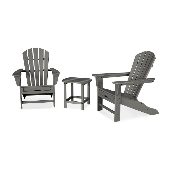 POLYWOOD Palm Coast Ultimate Adirondack 3-Piece Set