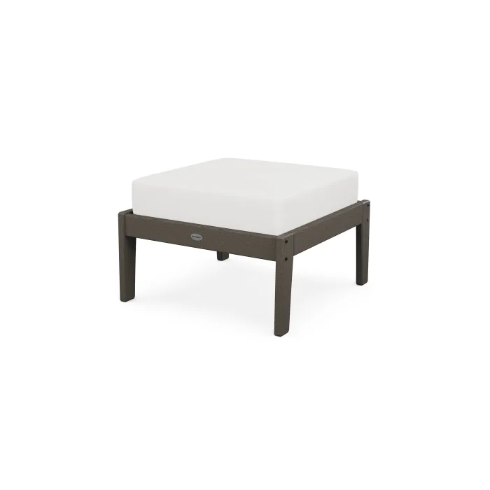 POLYWOOD Deep Seating Ottoman in Vintage Finish