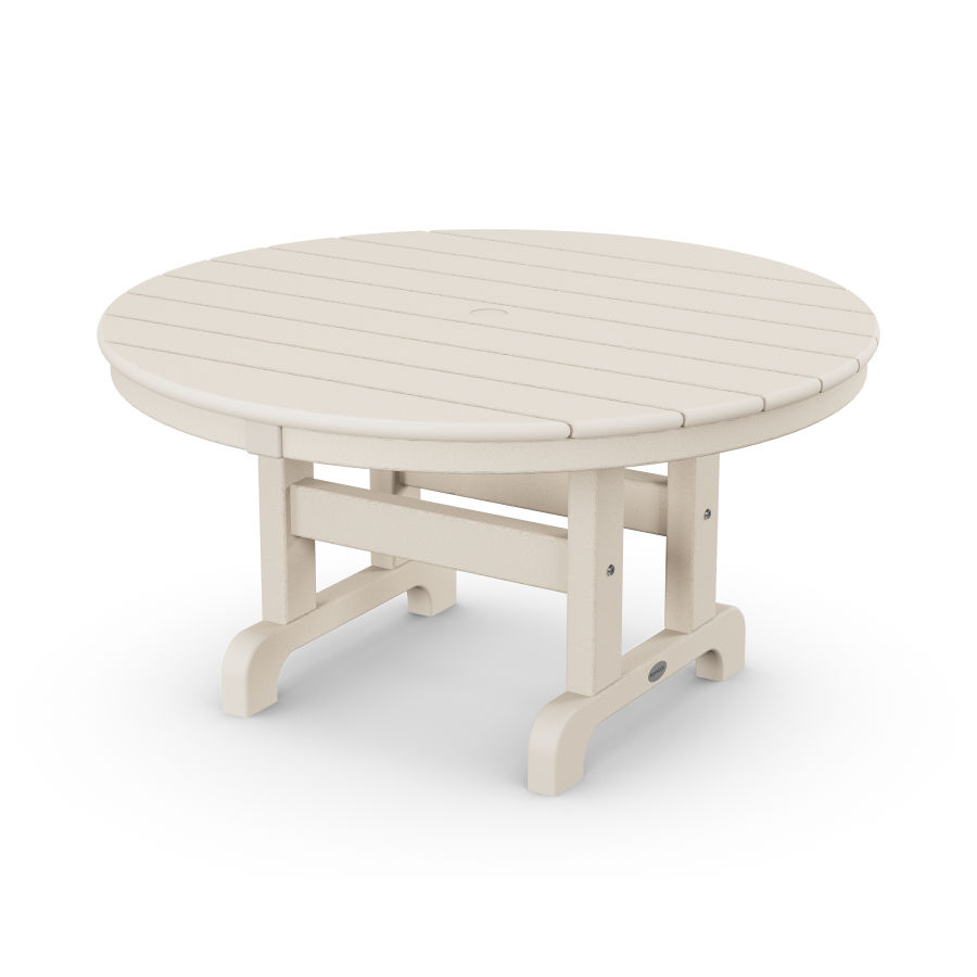 POLYWOOD Round 36" Conversation Table in Sand