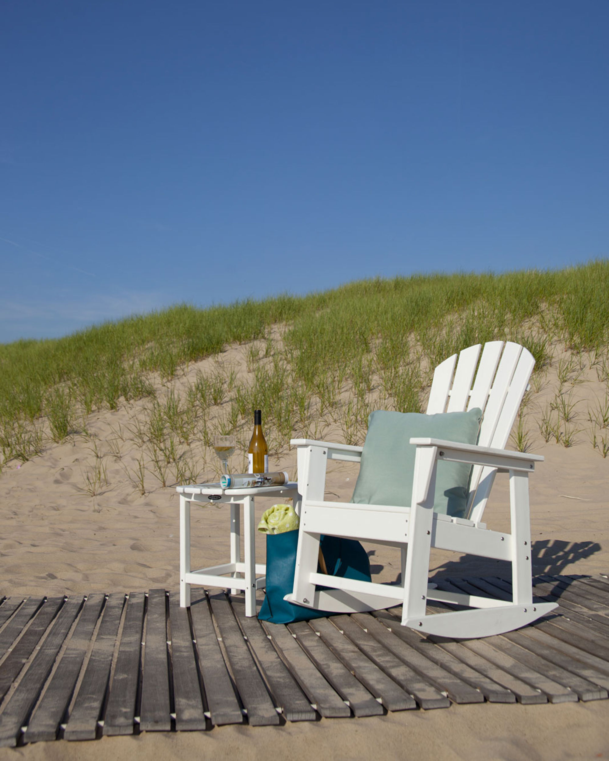 Polywood south deals beach casual chair