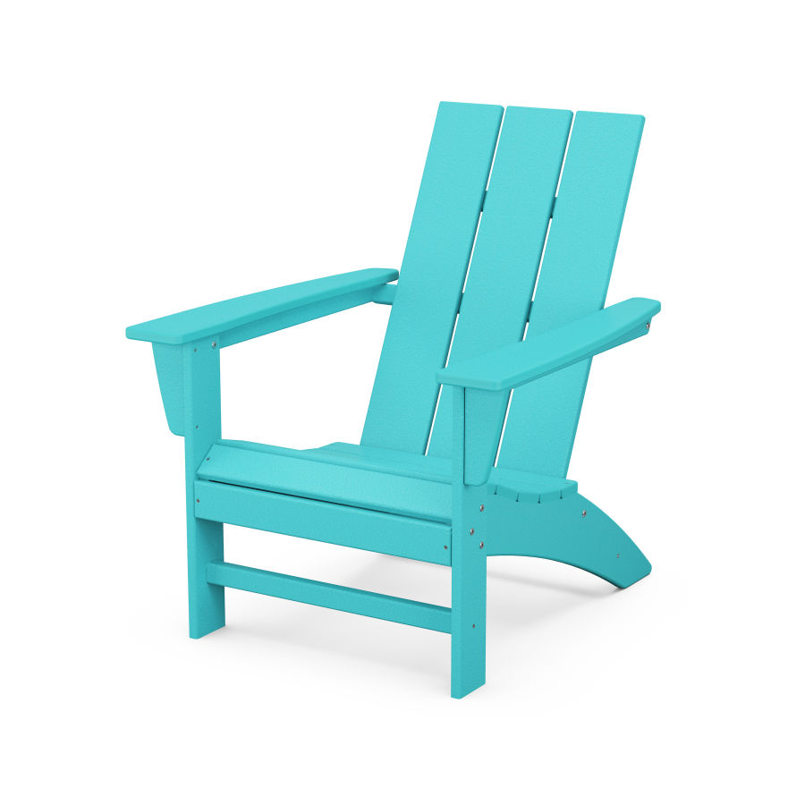 POLYWOOD Modern Adirondack Chair in Aruba