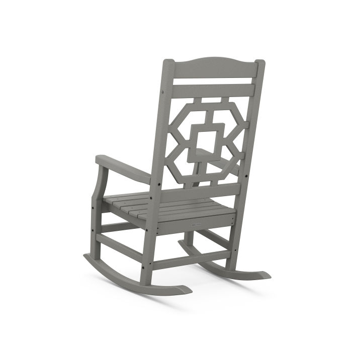 POLYWOOD Chinoiserie Rocking Chair