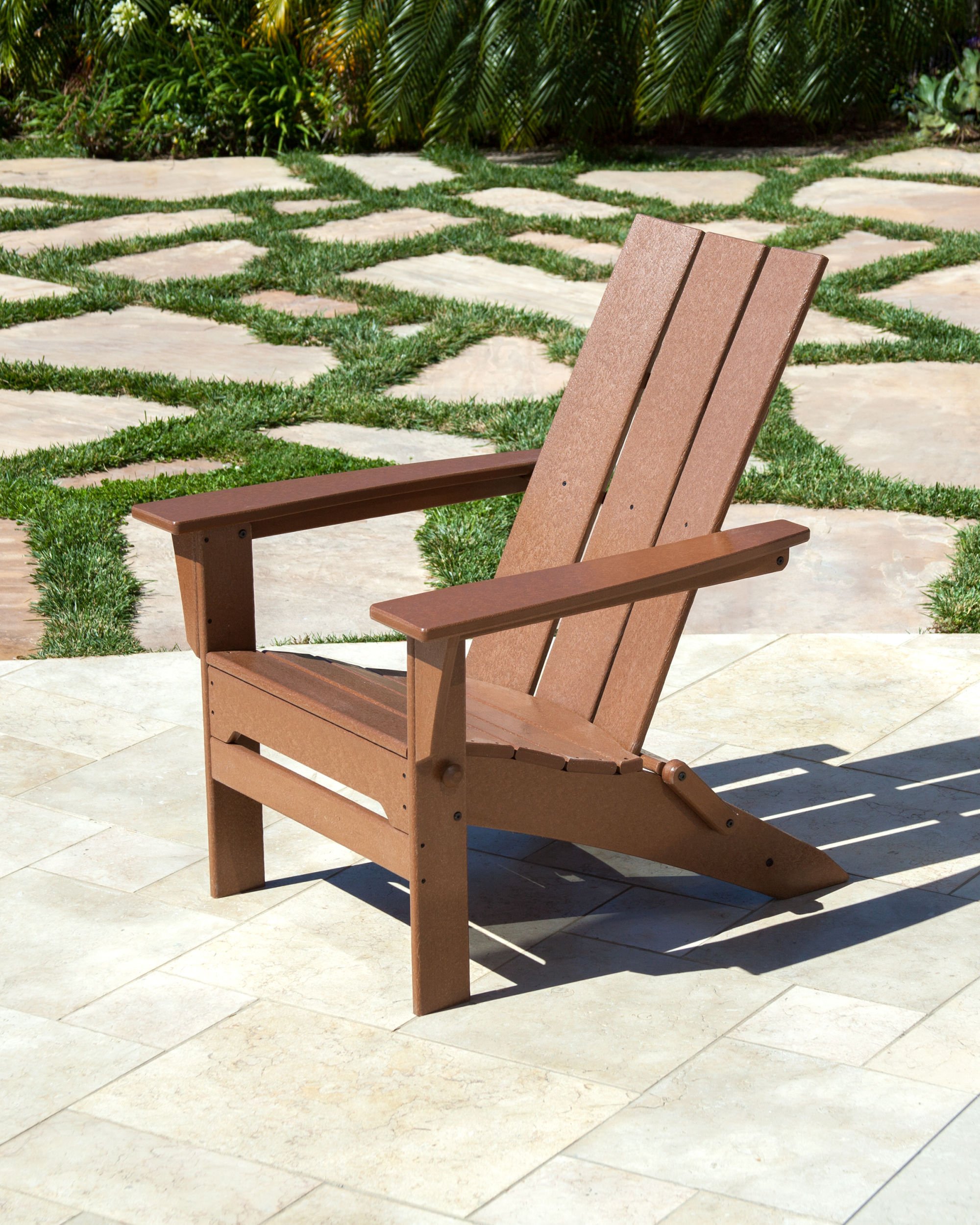 Modern folding adirondack