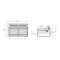 Thumbnail for Latitude Modular Left Arm Loveseat