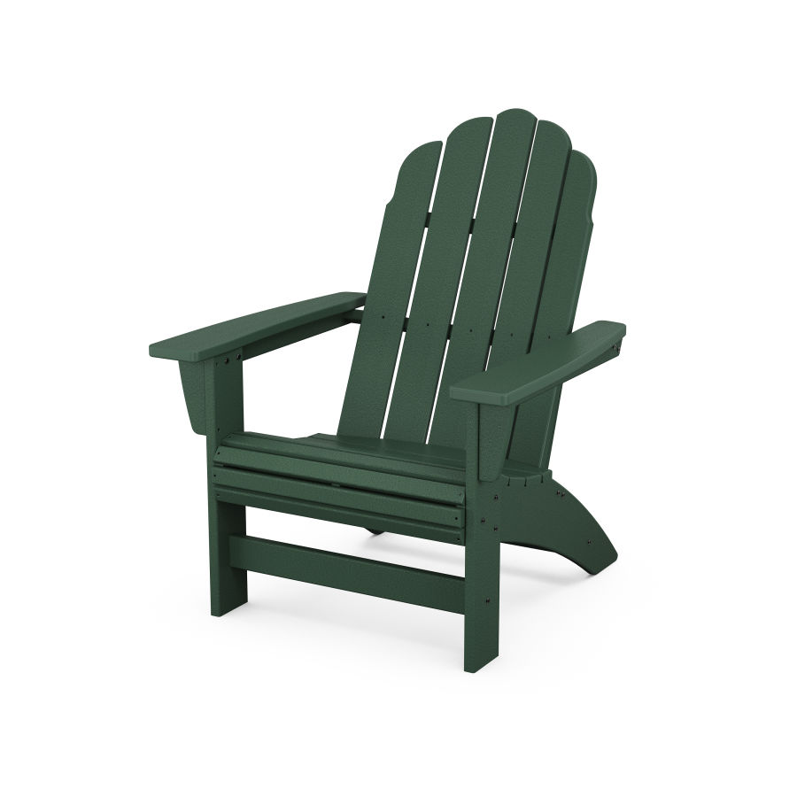 POLYWOOD Vineyard Grand Adirondack Chair in Green