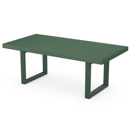 EDGE 39" x 78" Dining Table in Green