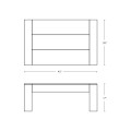 Thumbnail for Latitude Rectangle Coffee Table
