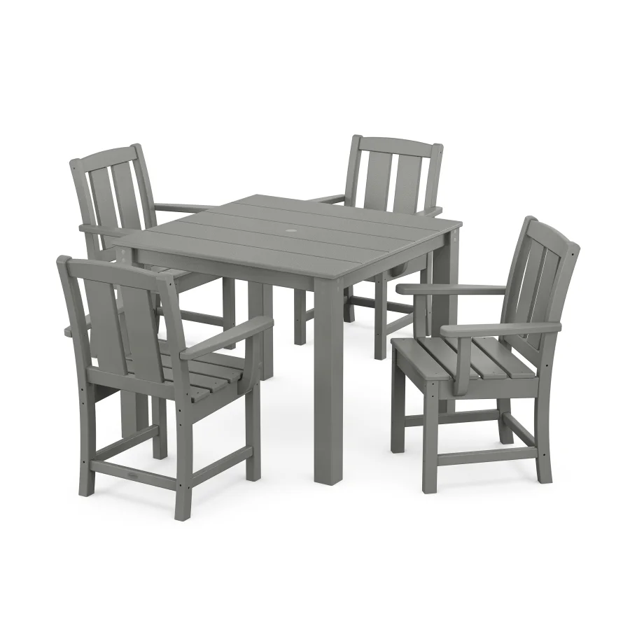 POLYWOOD Mission 5-Piece Parsons Dining Set