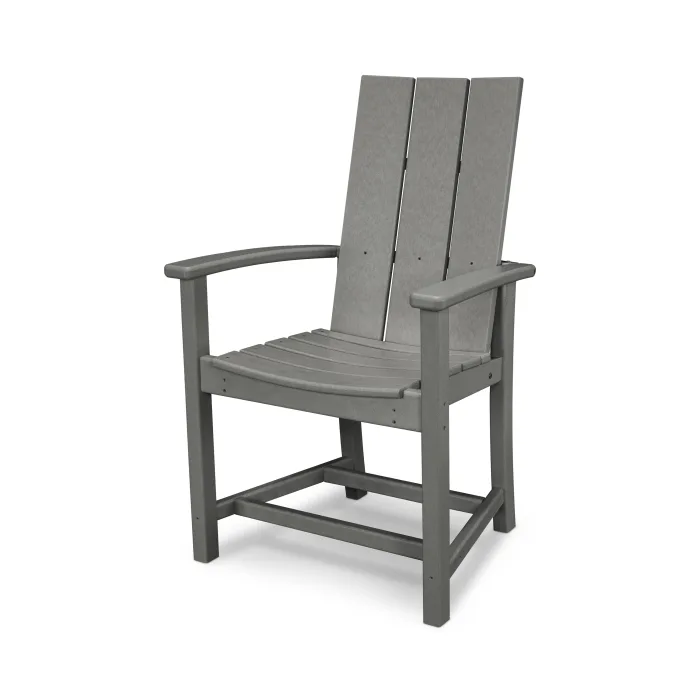 POLYWOOD Modern Upright Adirondack Chair