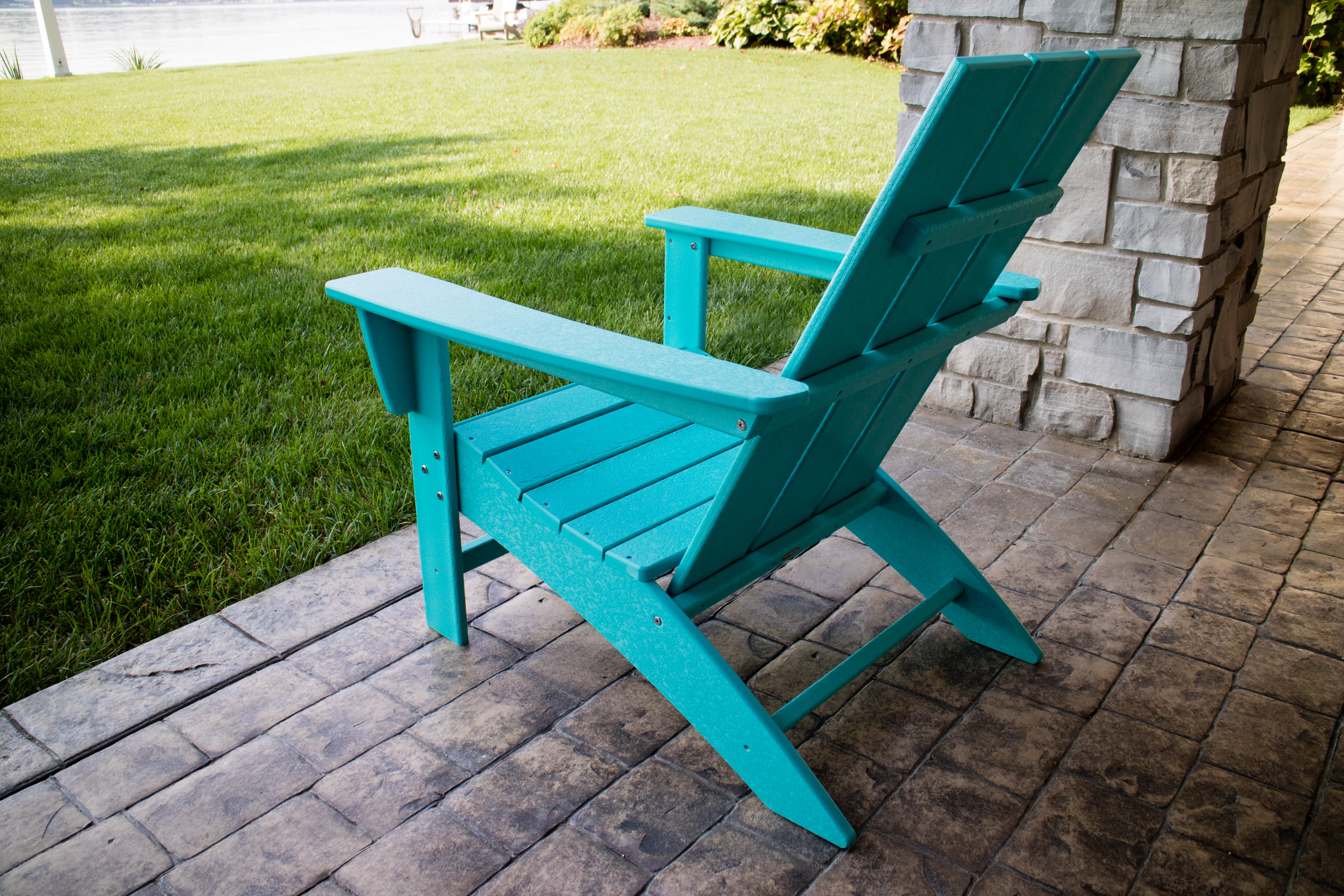 polywood® modern adirondack chair  ad420  polywood