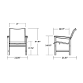 Thumbnail for Coastal Woven Dining Chair