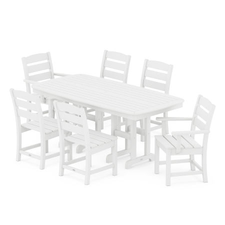 Lakeside 7-Piece Dining Set in White