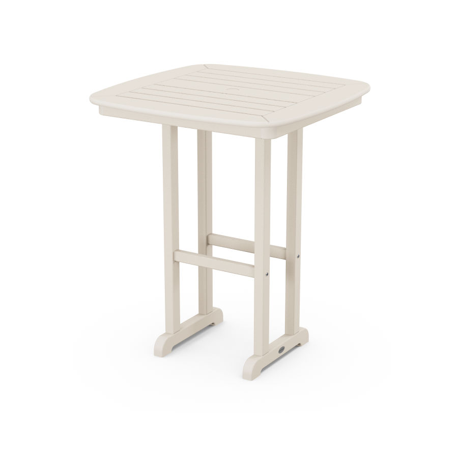 POLYWOOD Nautical 31" Counter Table in Sand