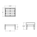 Thumbnail for Estate Lounge Ottoman