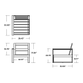 Thumbnail for EDGE Modular Left Arm Chair
