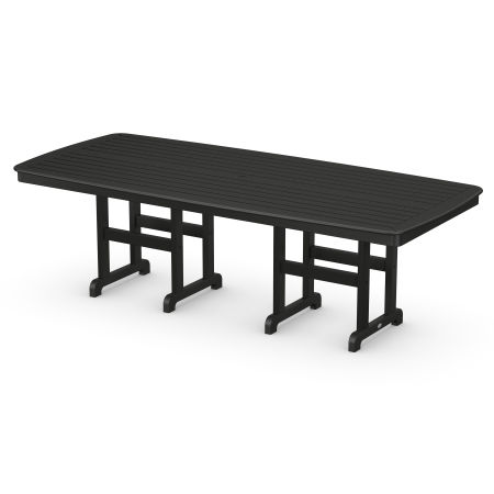 Nautical 44" x 96" Dining Table in Black