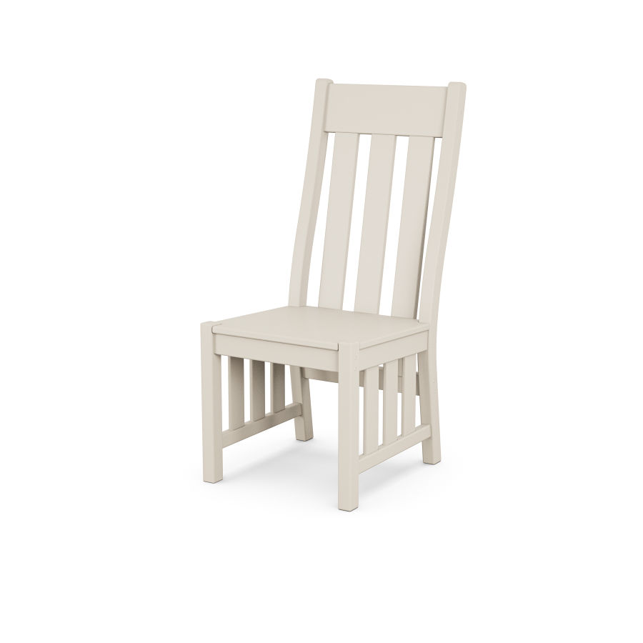 POLYWOOD Acadia Dining Side Chair in Sand