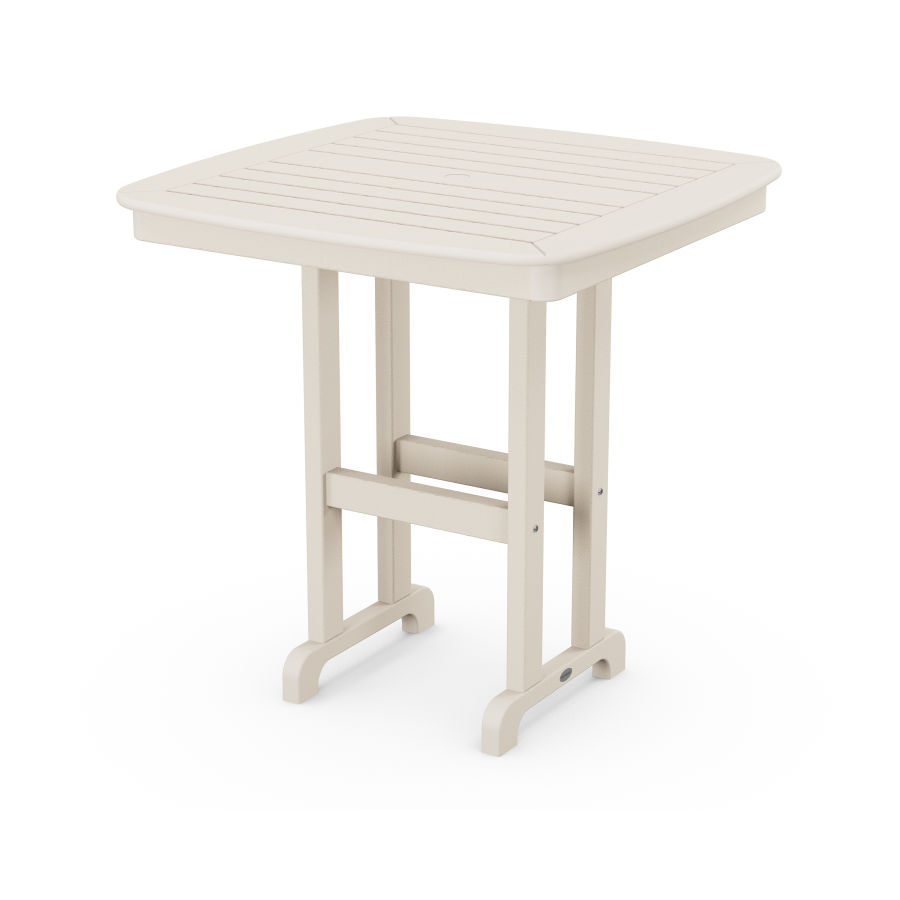 POLYWOOD Nautical 37" Counter Table in Sand