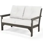 POLYWOOD Vineyard Deep Seating Loveseat in Vintage Finish