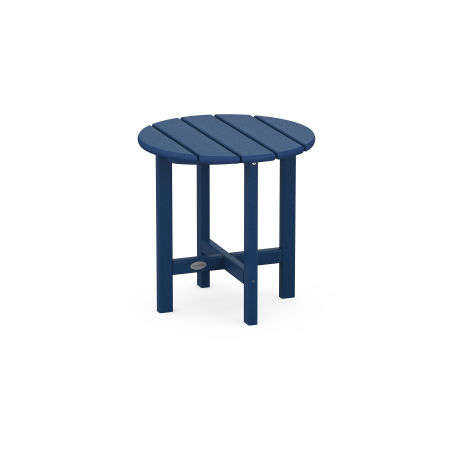Round 18" Side Table in Navy