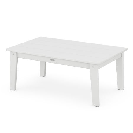 POLYWOOD Lakeside Coffee Table in White