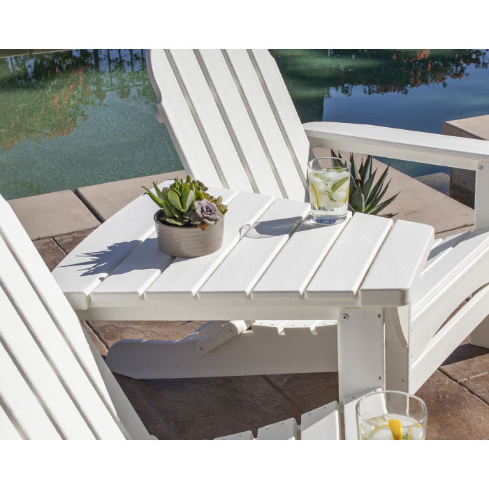 adirondack chairs connected table