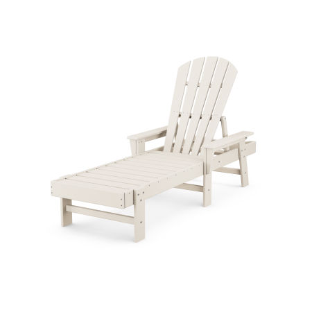 POLYWOOD South Beach Chaise in Sand