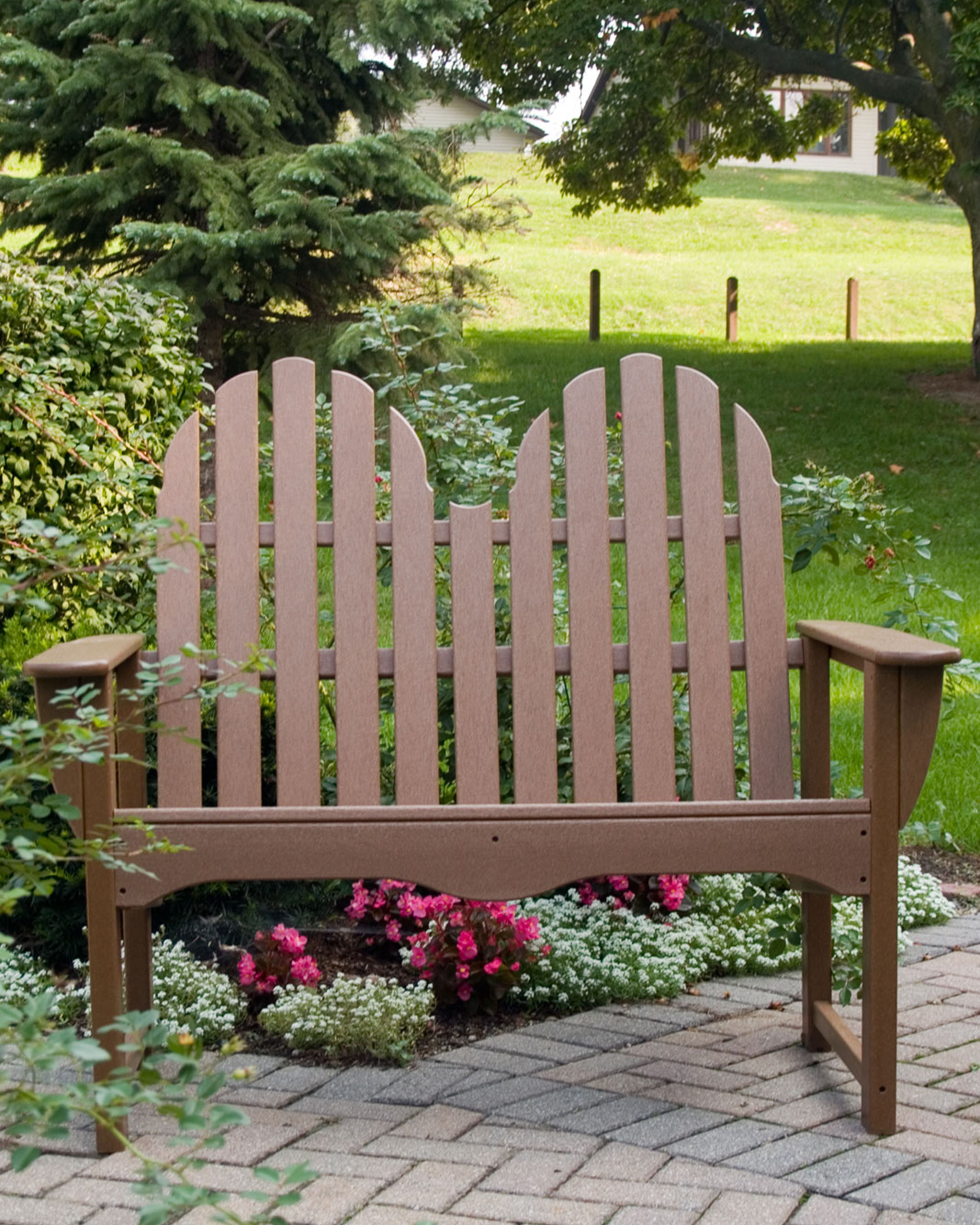 POLYWOOD Classic Adirondack 48 Bench ADBN 1 POLYWOOD Official Store   O9ghi4xhty8ayujwxwhm 