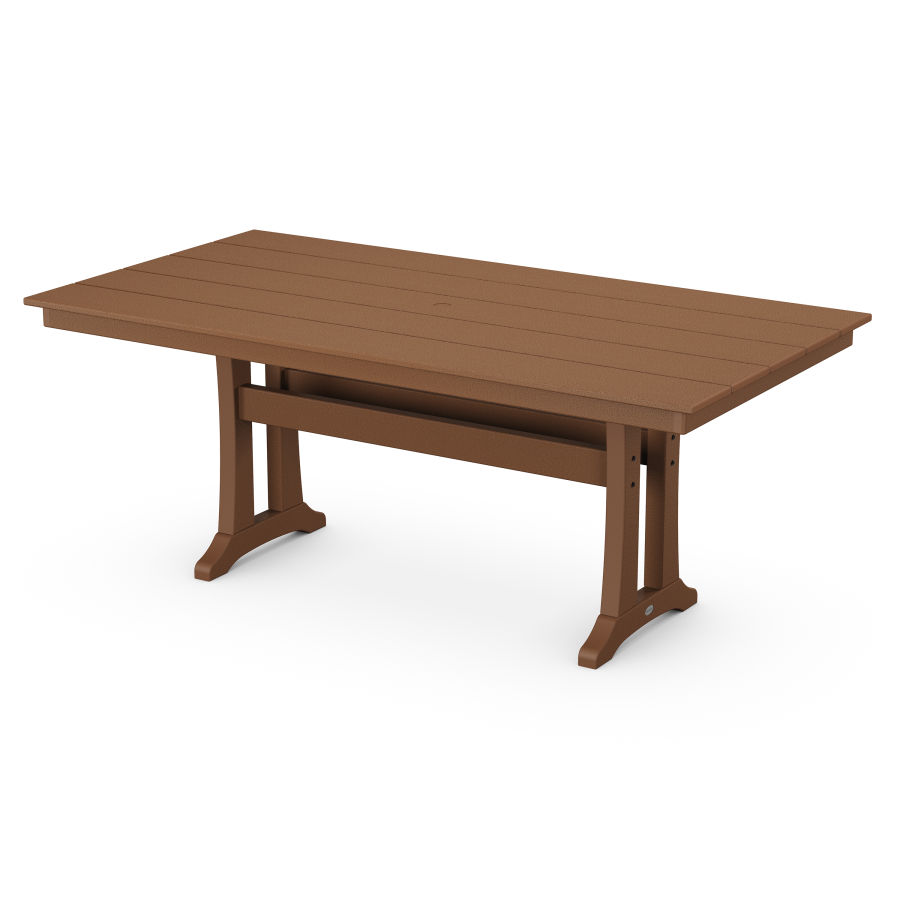 POLYWOOD 37" x 72" Dining Table in Teak