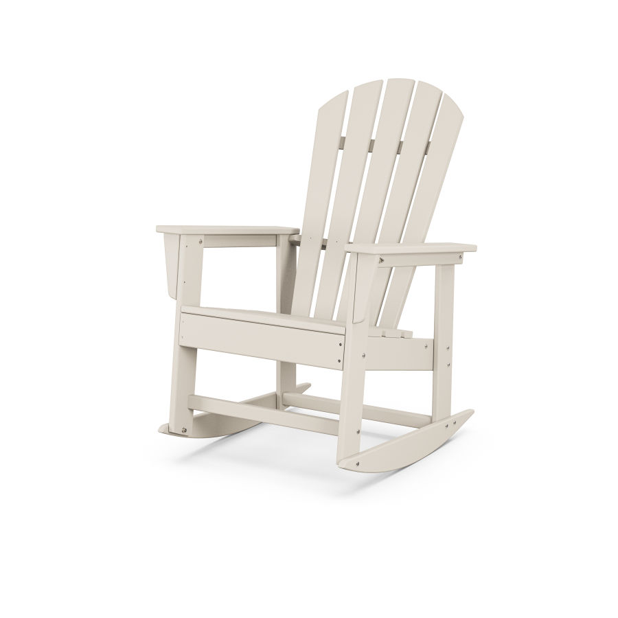 POLYWOOD South Beach Rocking Chair in Sand