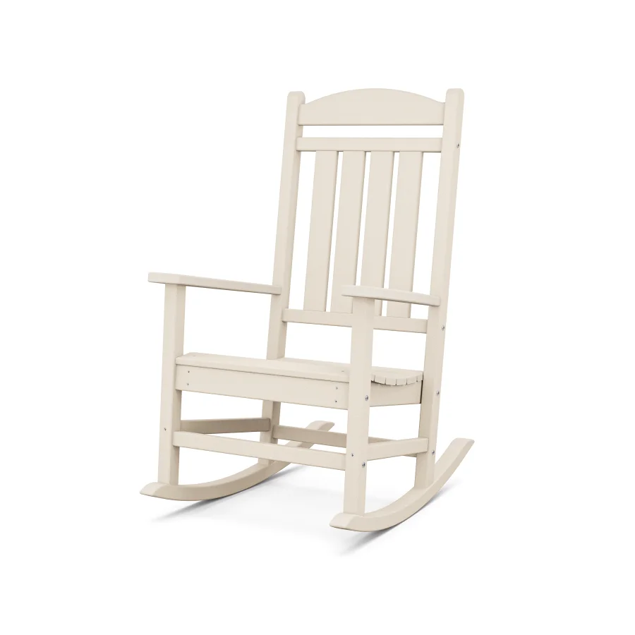 POLYWOOD Presidential Rocking Chair in Sand