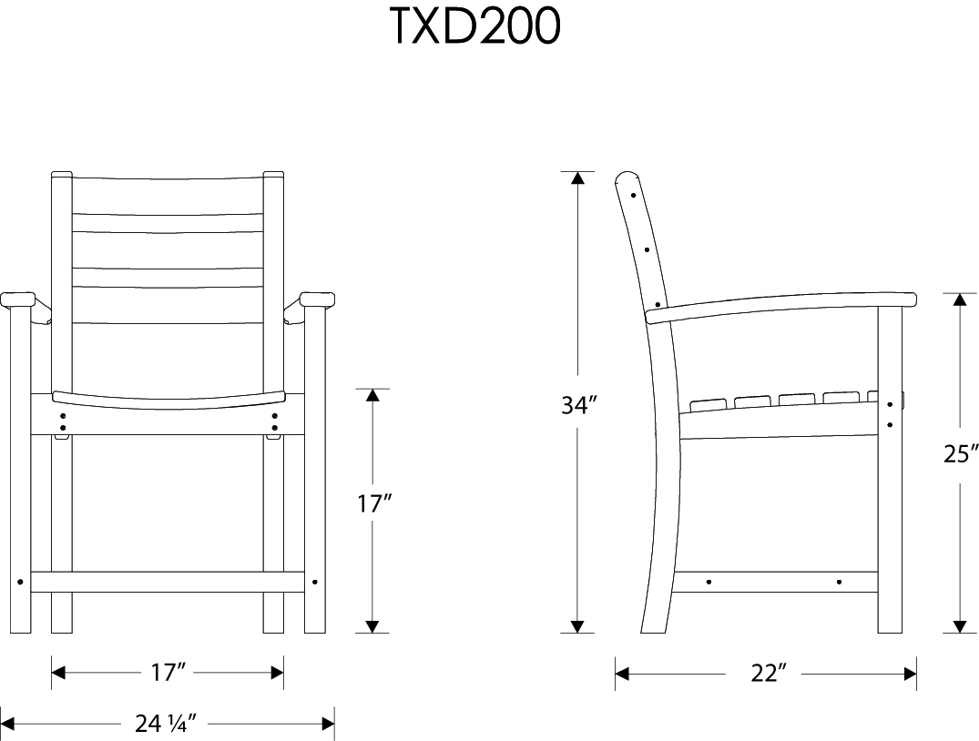 Thumbnail for Monterey Bay Dining Arm Chair