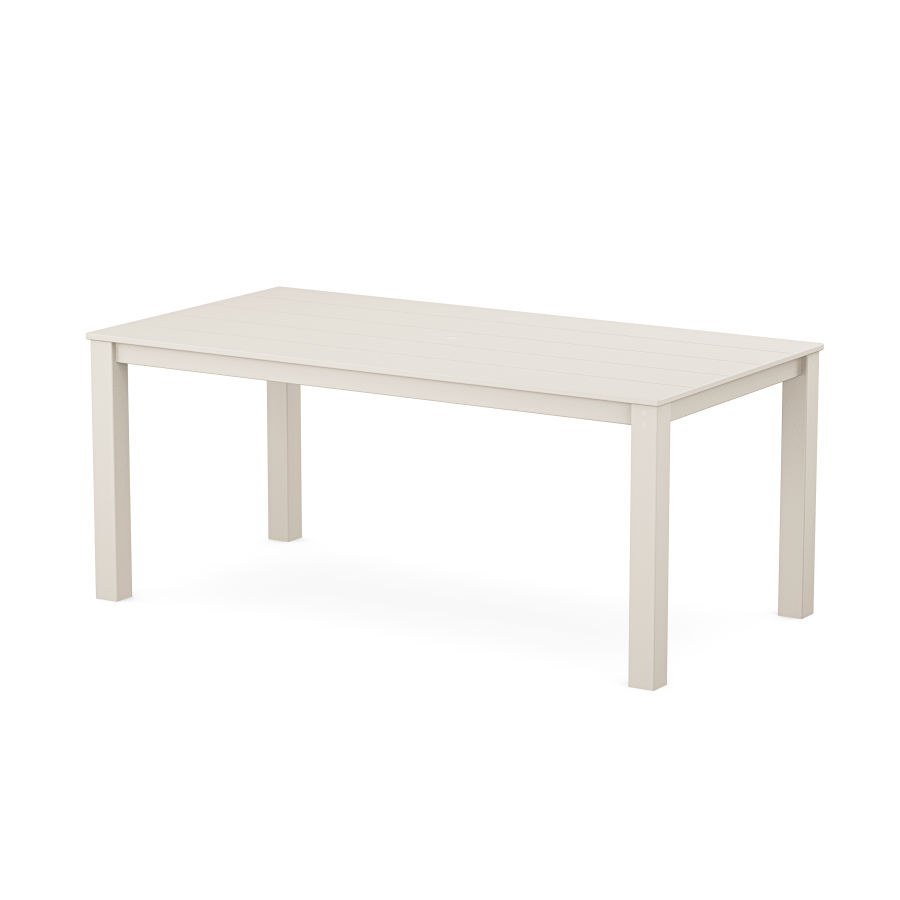 POLYWOOD Parsons 38" X 72" Dining Table in Sand