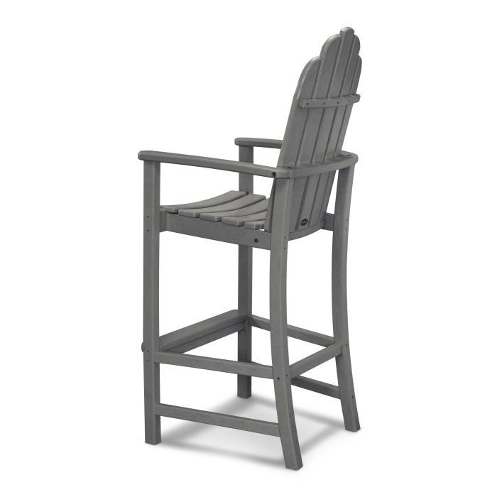 polywood classic adirondack bar chair