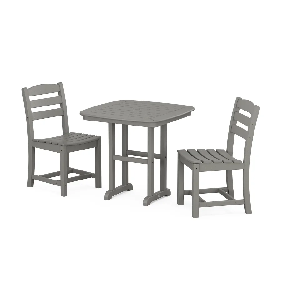 POLYWOOD La Casa Café Side Chair 3-Piece Dining Set