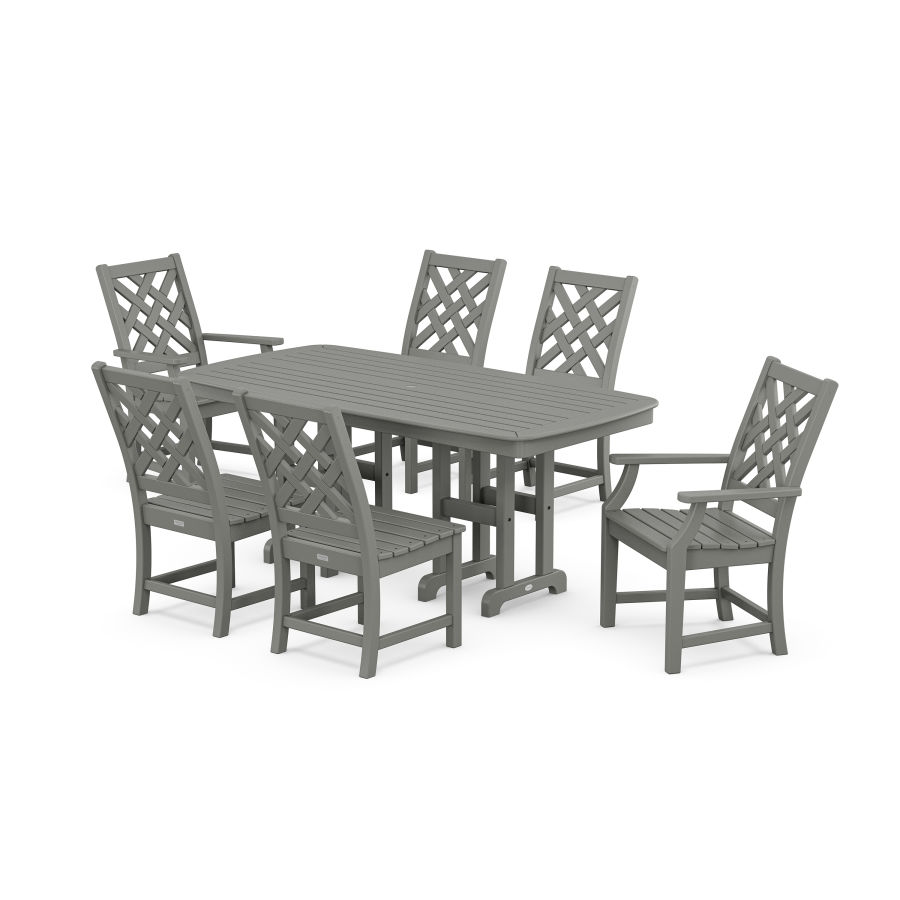POLYWOOD Wovendale 7-Piece Dining Set