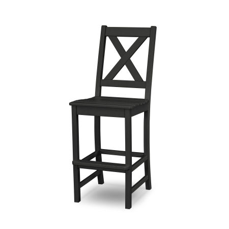 Braxton Bar Side Chair in Black