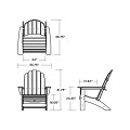 Thumbnail for Vineyard Grand Adirondack Chair