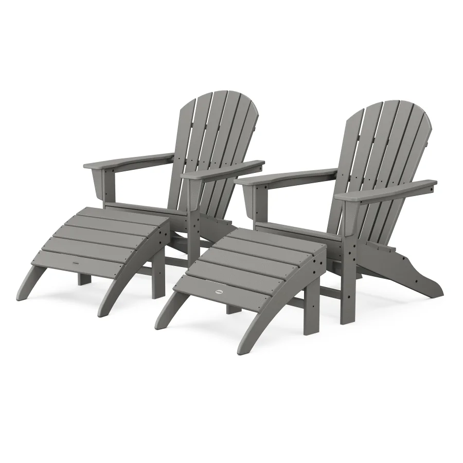 POLYWOOD South Beach 4-Piece Adirondack Set