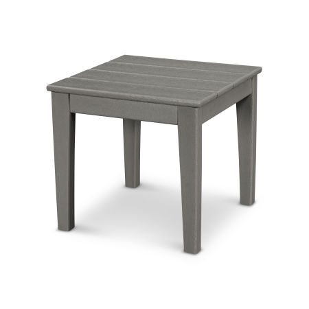 Newport 18" End Table in Slate Grey
