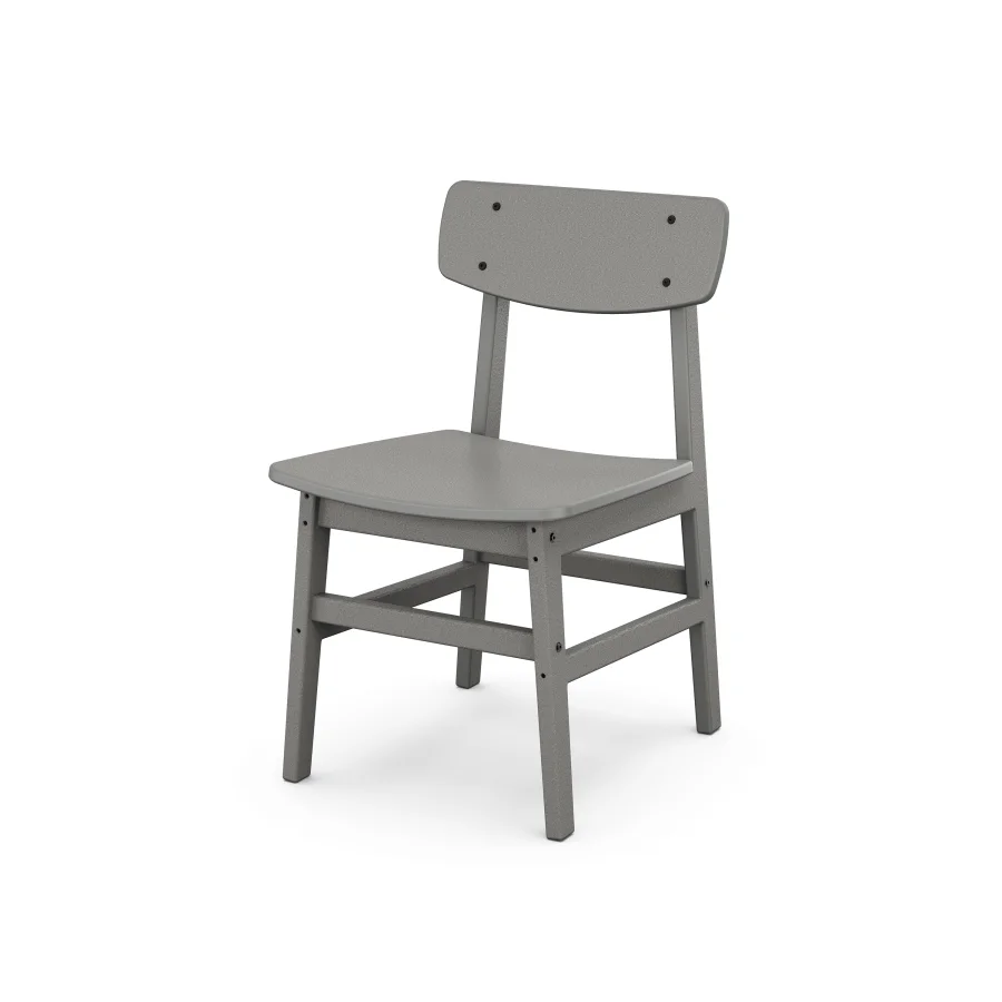 POLYWOOD Modern Studio Urban Chair (Single) in Slate Grey