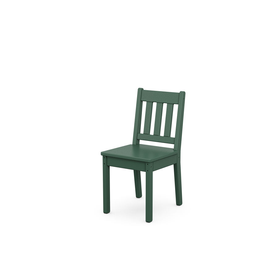 POLYWOOD Kids Vineyard Dining Chair in Green