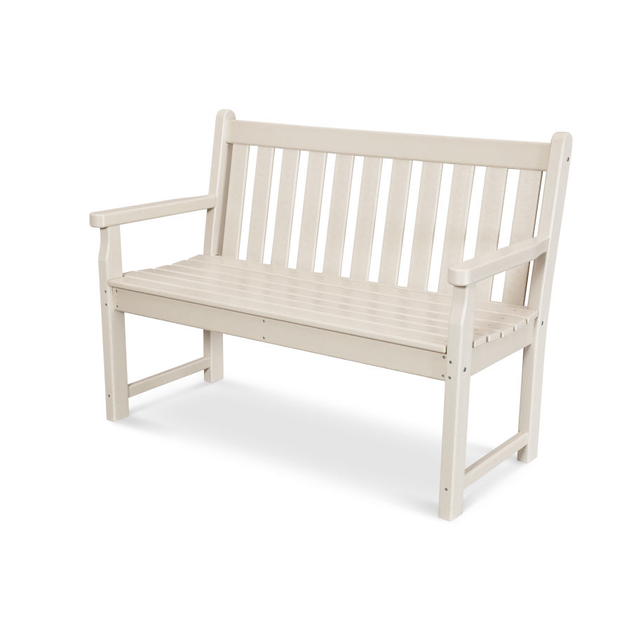 POLYWOOD Traditional Garden 48" Bench in Sand
