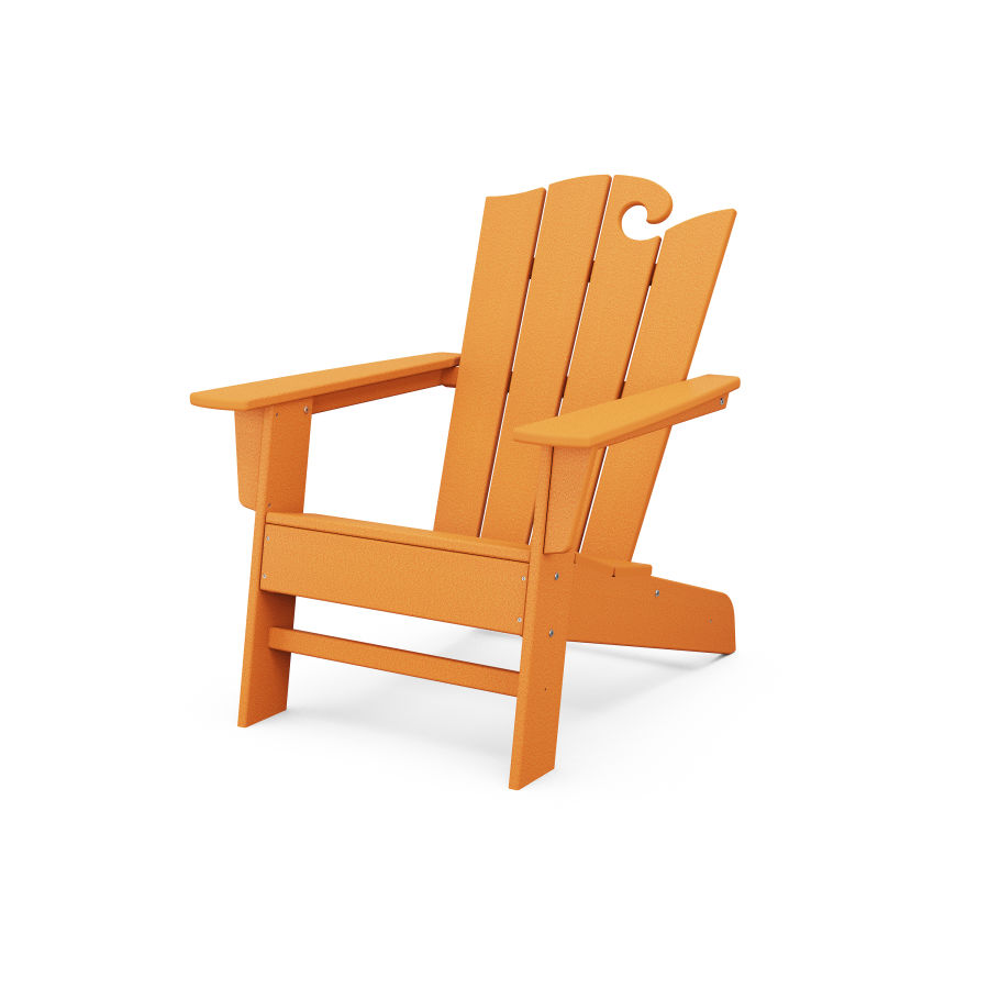 POLYWOOD The Ocean Chair in Tangerine