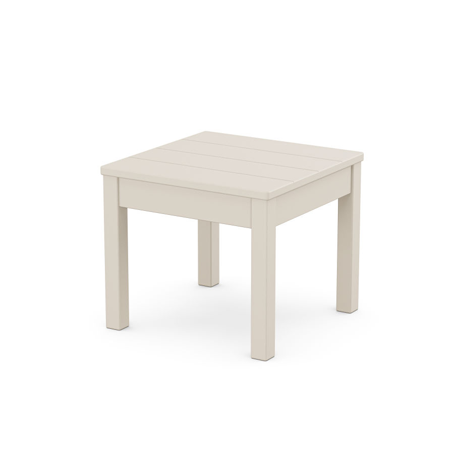 POLYWOOD 22" Square End Table in Sand