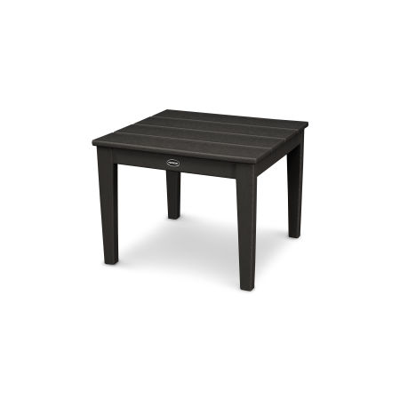 POLYWOOD Newport 22" End Table in Black