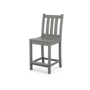 POLYWOOD Traditional Garden Counter Side Chair