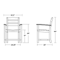 Thumbnail for La Casa Café Dining Arm Chair